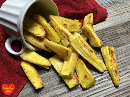 Baked Yuca Fries