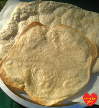 Garlic Yuca Flatbread