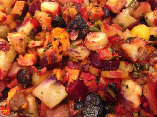 Roasted Root Vegetables With Yuca