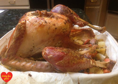 Thanksgiving Turkey with Yuca and Carrots