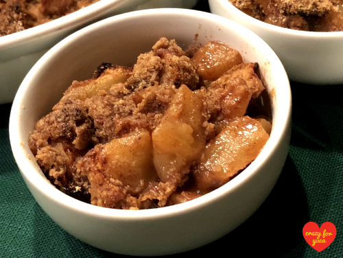 Apple Cassava Crumble