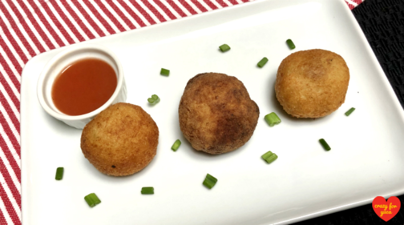 3 Stuffed Cassava Balls