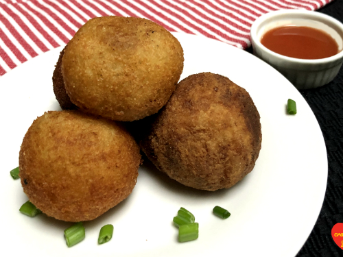 Stuffed Cassava Balls (Grain-free, Dairy-free)