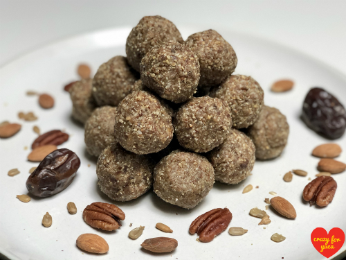 Paleo No-Bake Date Nut Balls